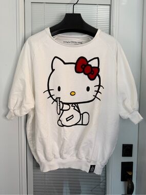 RARE D-Mop x Kitty Lab Hello Kitty 35th Anniversary Project Oversized Sweatshirt